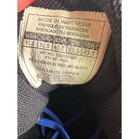 Under Armour Mens Crusher RM Football Cleats 1267431-001 Size 11.5 - Picture 13 of 16